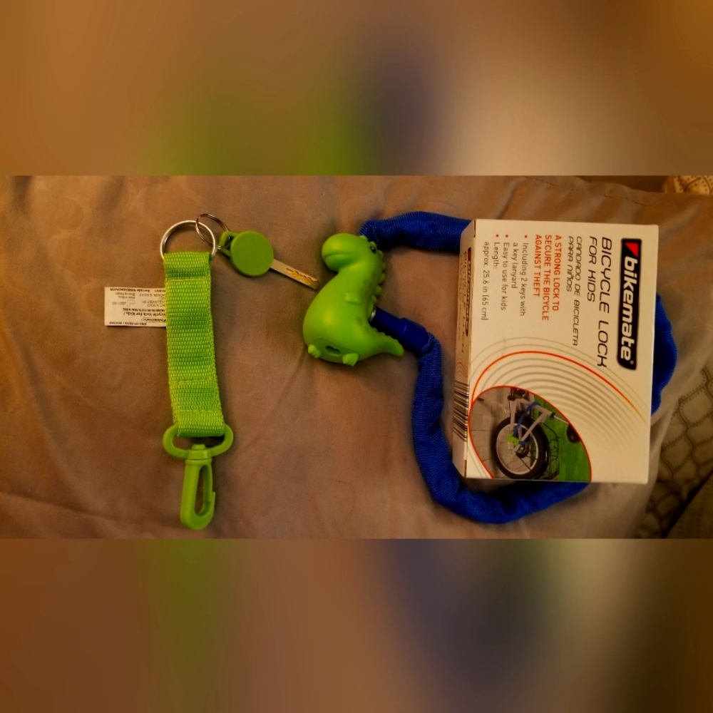 Kids bike lock